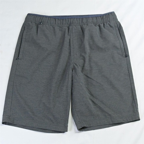 Voyager M x 10"‎ Gray Pull on Athleisure Casual Shorts - Picture 1 of 5